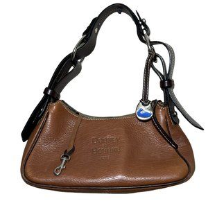 Dooney and Burke Vintage Brown Leather Hobo Bag